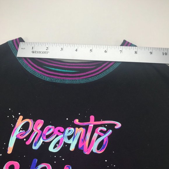 More Than Magic Girl's Short Sleeve Top Presents & PJ Parties Large 10-12 New - Picture 7 of 12